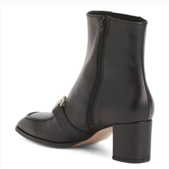 Renatta Jop Leather Ankle Boots with bit hardware size 7 - Picture 4 of 16